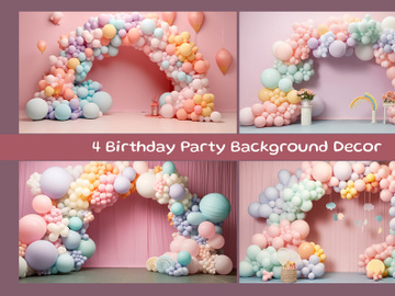 Birthday Party Background Decor preview picture