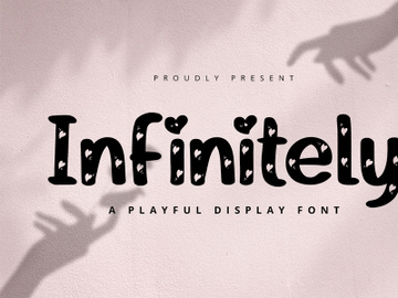 Infinitely - Playful Display Font preview picture