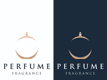 Isolated luxury perfume perfume cosmetic creative logo can be used for business, company, cosmetic and perfume shop.