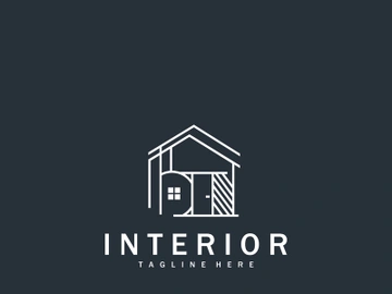 Home Interior logo building design template architecture unique styles preview picture