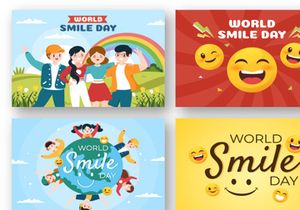 17 World Smile Day Illustration