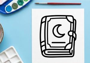Copyright symbol icon on digital screen. Legal protection sign for intellectual property and content creation.