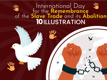 10 Day of the Slave Trade and Abolition Illustration