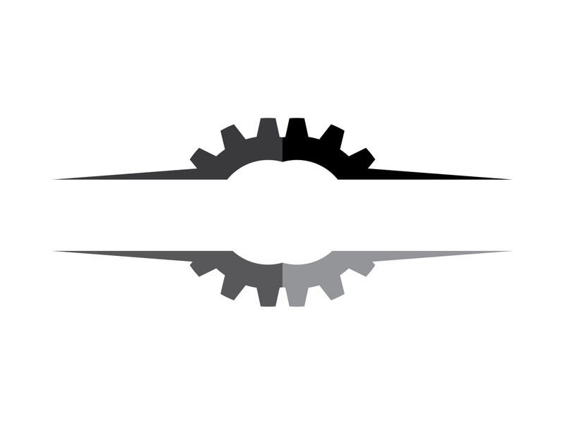 Gear icon logo vector