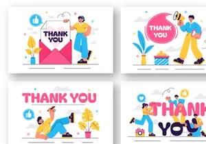 10 Thank You Illustration