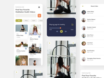 Yoga Mindfulness Mobile App preview picture