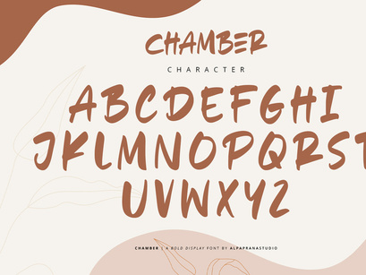 Chamber - Handwritten Font