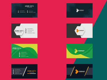 Free 10 Business Card Templates preview picture