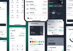 Digital Wallet App UI Kit