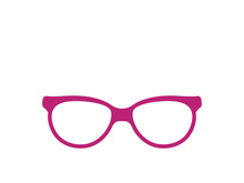 Glasses symbol vector icon