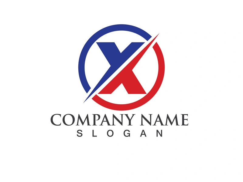 X Logo Template vector icon