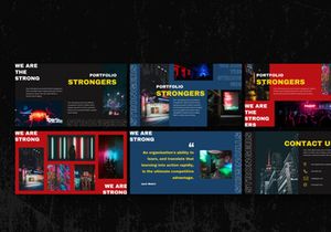 Strongers Creative Keynote Template