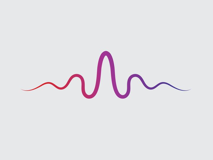 SOund wave line logo