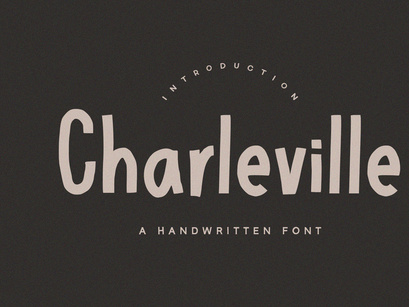 Charleville - Handwritten Font