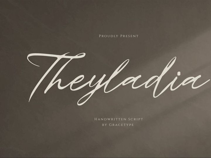 Theyladia | Handwritten Script