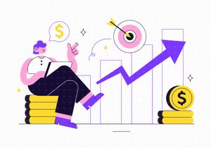 10 Revenue Vector Illustration