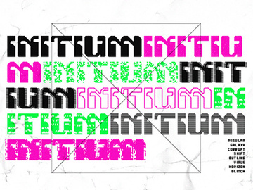Initium Free Font preview picture
