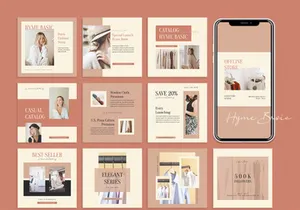 Instagram Template - Hyme Basic Fashion Post