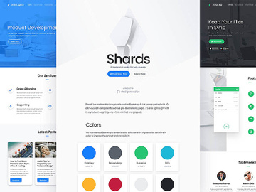 Shards — App Promo Page preview picture