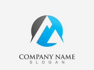 A Letter Logo Business icon Template Vector design preview picture