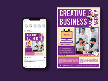 Creative Business Agency Flyer preview picture