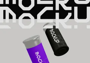 Bottle Tumbler Mockup