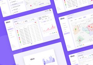 Dashboard UI kits - Waste management