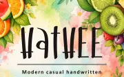 HATHEE – Modern casual handwritten font (TTF & OTF)