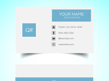 10 Creative and modern corporate business card template preview picture