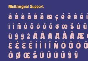 Canvas - Display Font