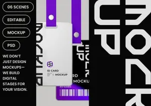 Lanyard Mockup