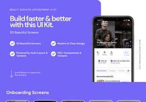 Clover Mobile app UI Kit