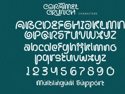Caramel Crunch - Display Font