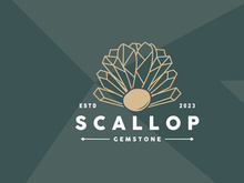 Seashell Logo, Inspirational Scallop Design