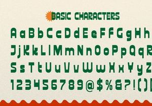 Mereum Dreamy | Bold Retro Typeface