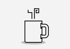 Coffee cup Logo  coffee shop vector icon design