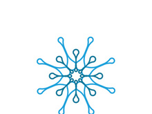 Molecule symbol logo template vector illustration design