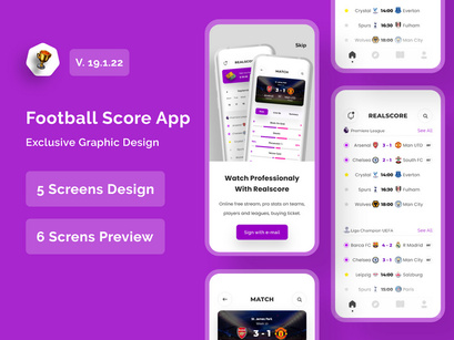 Football Score Manager App