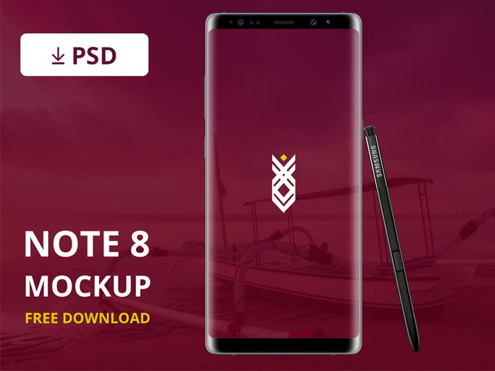 Note 8 Mockup