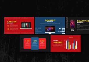 Strongers Creative Keynote Template
