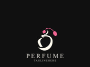 Perfume bottle logo design symbol can be used for business and cosmetic perfume shop template