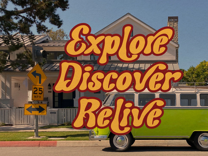 Sustacy | Retro Bold Typeface
