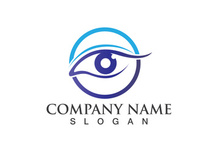 Eye Care vector logo design