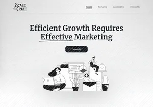 Scale&Craft - Marketing Landing Page