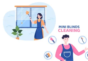 7 Mini Blinds Service Illustration