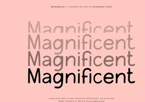 Rathskeller - Handwritten Font