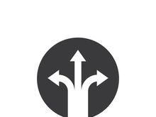 Way vector icon illustration design template