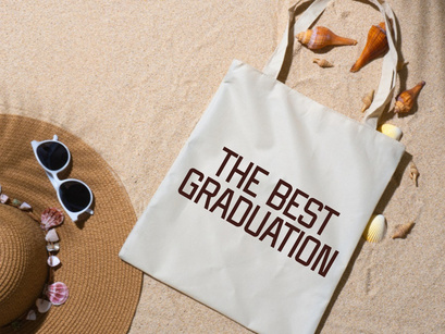 Vintage Graduation - Modern Font