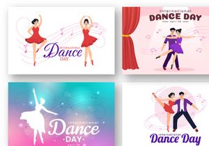 12 International Dance Day Illustration