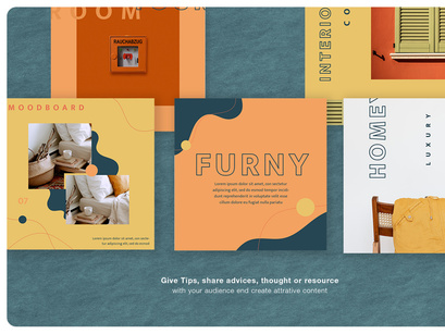 FURNY Instagram Pack | PSD